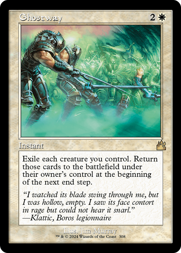 Ghostway (Retro Frame) [Ravnica Remastered] | Local Legends
