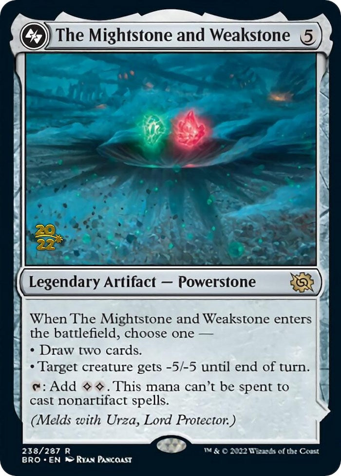 The Mightstone and Weakstone [The Brothers' War: Prerelease Promos] | Golgari Games