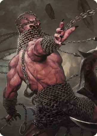 Chain Devil Art Card [Commander Legends: Battle for Baldur's Gate Art Series] | Golgari Games