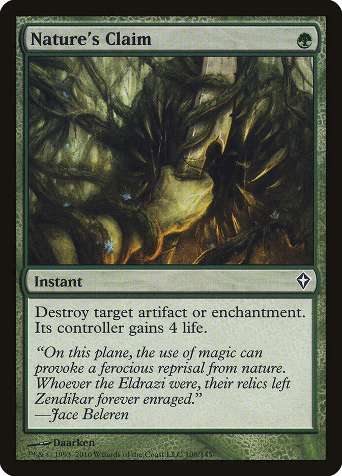 Nature's Claim [Worldwake] | Local Legends