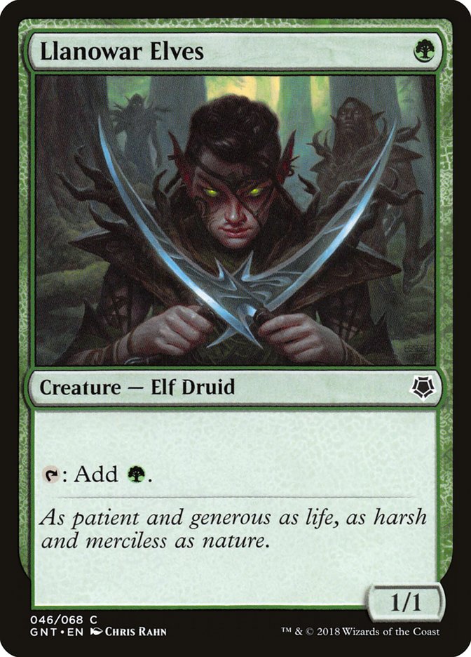 Llanowar Elves [Game Night 2018] | Local Legends