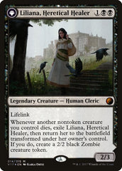 Liliana, Heretical Healer // Liliana, Defiant Necromancer [From the Vault: Transform] | Golgari Games