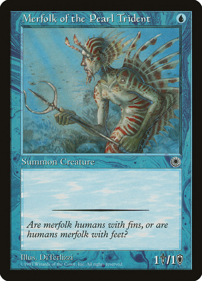 Merfolk of the Pearl Trident [Portal] | Golgari Games