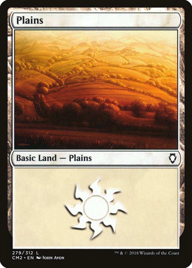 Plains (279) [Commander Anthology Volume II] | Golgari Games