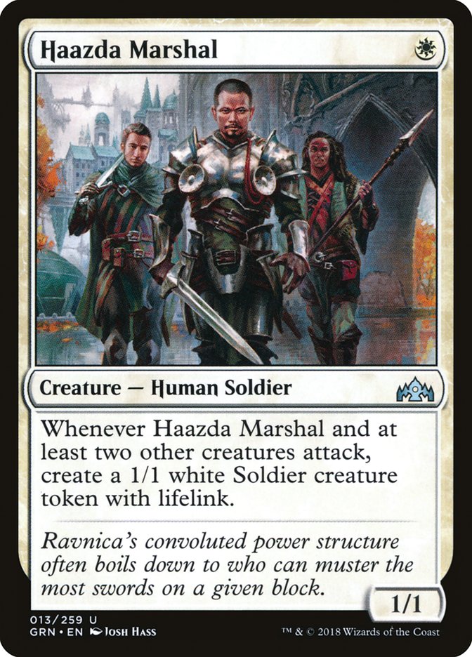 Haazda Marshal [Guilds of Ravnica] | Golgari Games