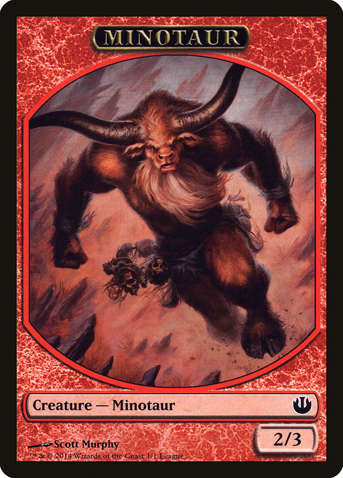 Minotaur Token [League Tokens 2014] | Golgari Games