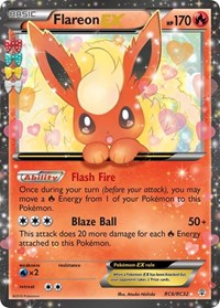 Flareon EX (RC6/RC32) [Generations: Radiant Collection] | Golgari Games