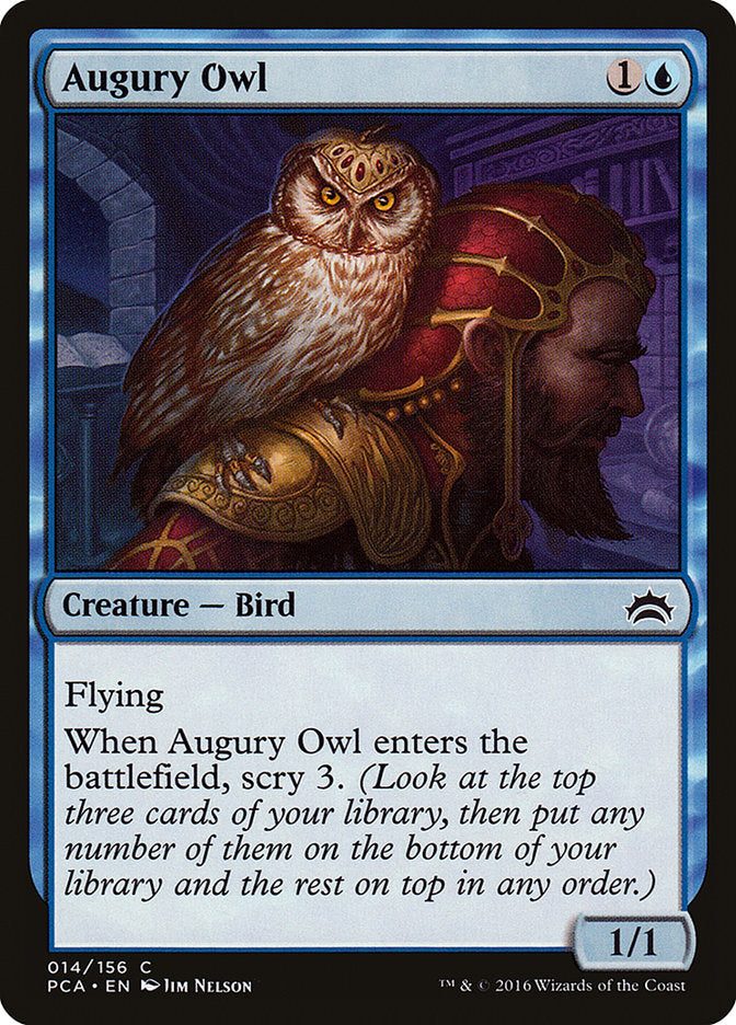 Augury Owl [Planechase Anthology] | Golgari Games