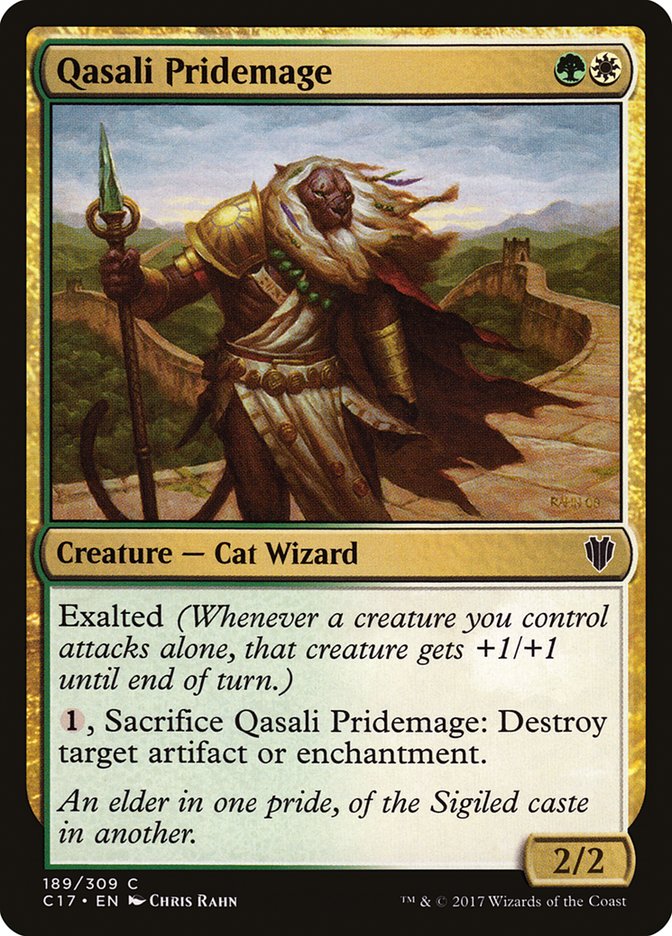 Qasali Pridemage [Commander 2017] | Golgari Games