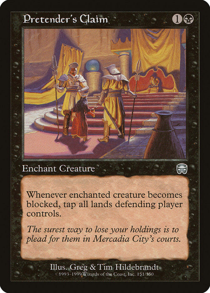 Pretender's Claim [Mercadian Masques] | Local Legends