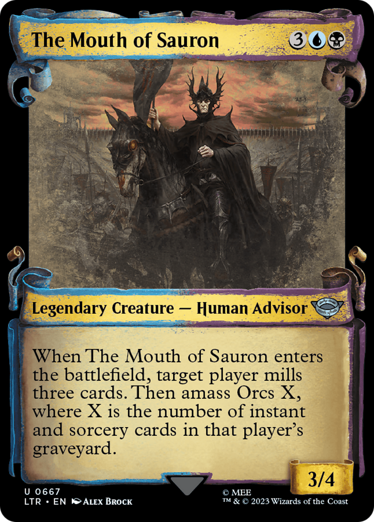 The Mouth of Sauron [The Lord of the Rings: Tales of Middle-Earth Showcase Scrolls] | Golgari Games