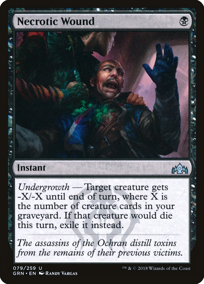 Necrotic Wound [Guilds of Ravnica] | Local Legends
