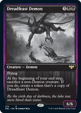 Dreadfeast Demon [Innistrad: Double Feature] | Golgari Games