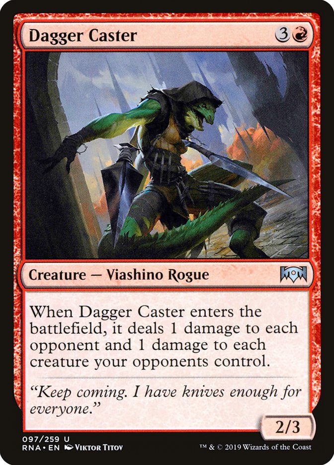 Dagger Caster [Ravnica Allegiance] | Golgari Games