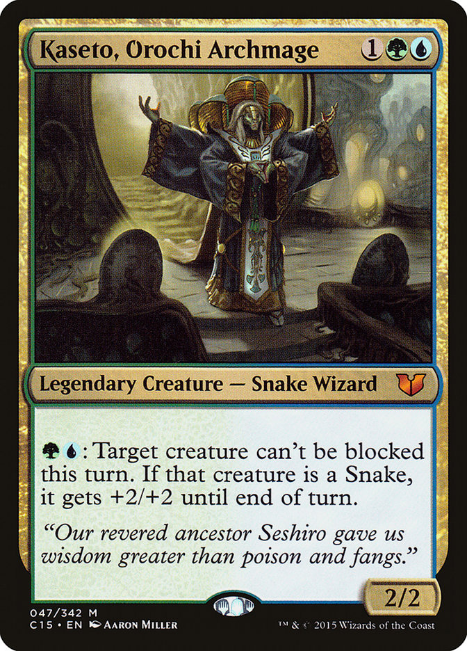 Kaseto, Orochi Archmage [Commander 2015] | Local Legends