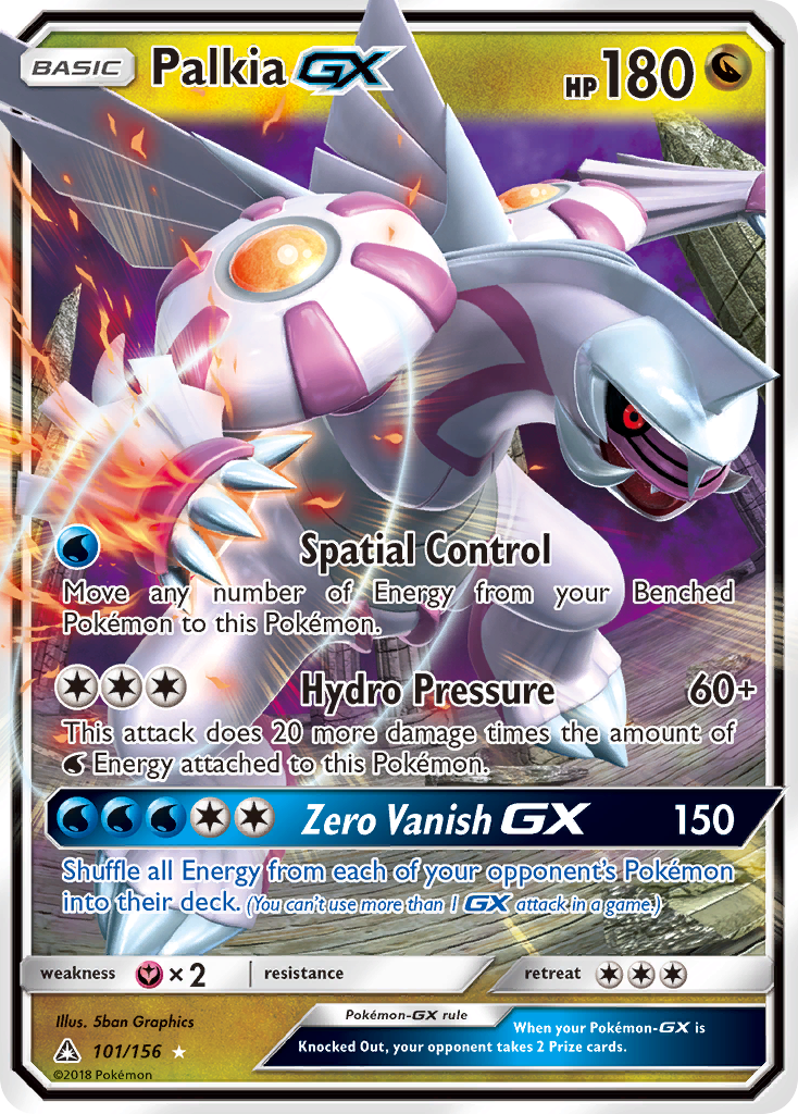 Palkia GX (101/156) [Sun & Moon: Ultra Prism] | Golgari Games