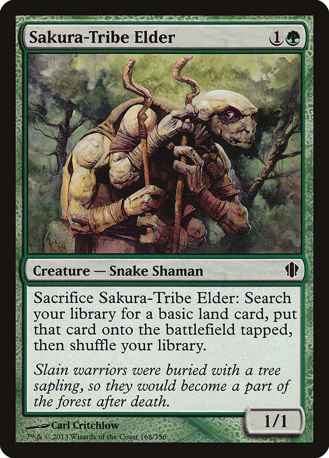 Sakura-Tribe Elder [Commander 2013] | Golgari Games