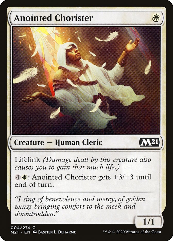 Anointed Chorister [Core Set 2021] | Golgari Games