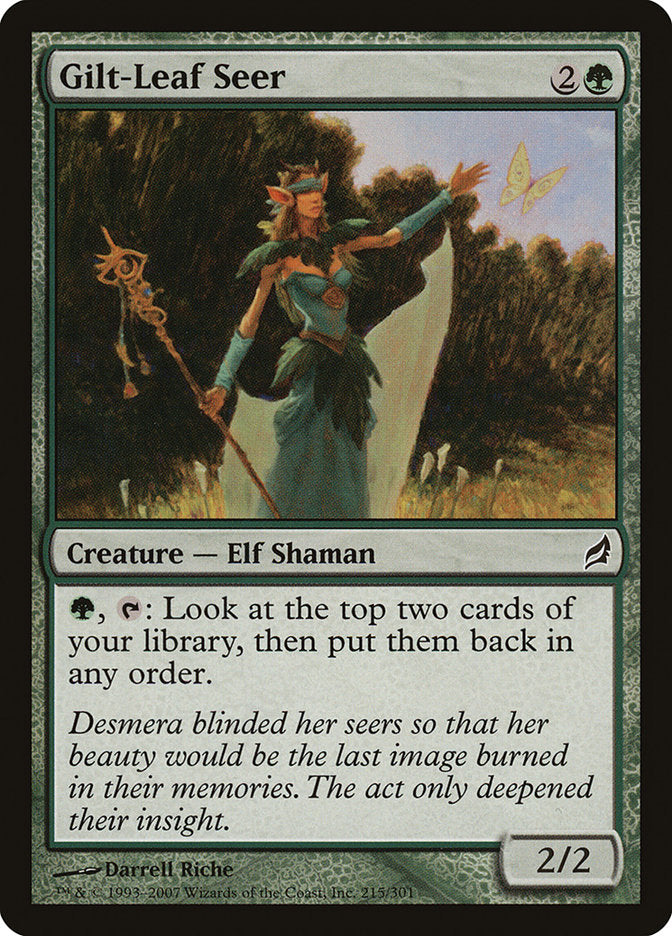 Gilt-Leaf Seer [Lorwyn] | Local Legends