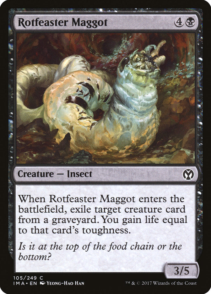 Rotfeaster Maggot [Iconic Masters] | Golgari Games