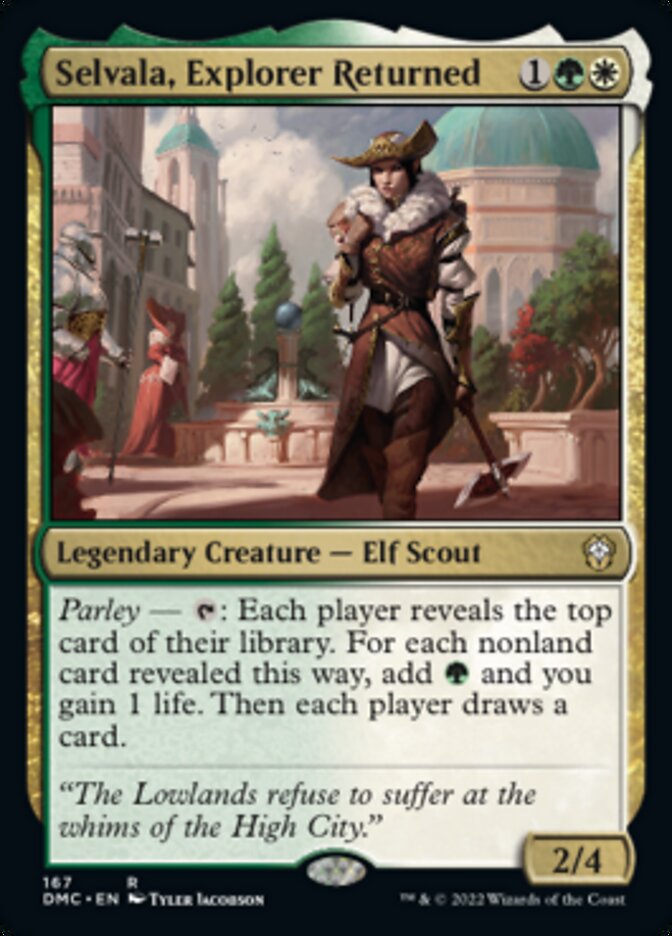 Selvala, Explorer Returned [Dominaria United Commander] | Golgari Games