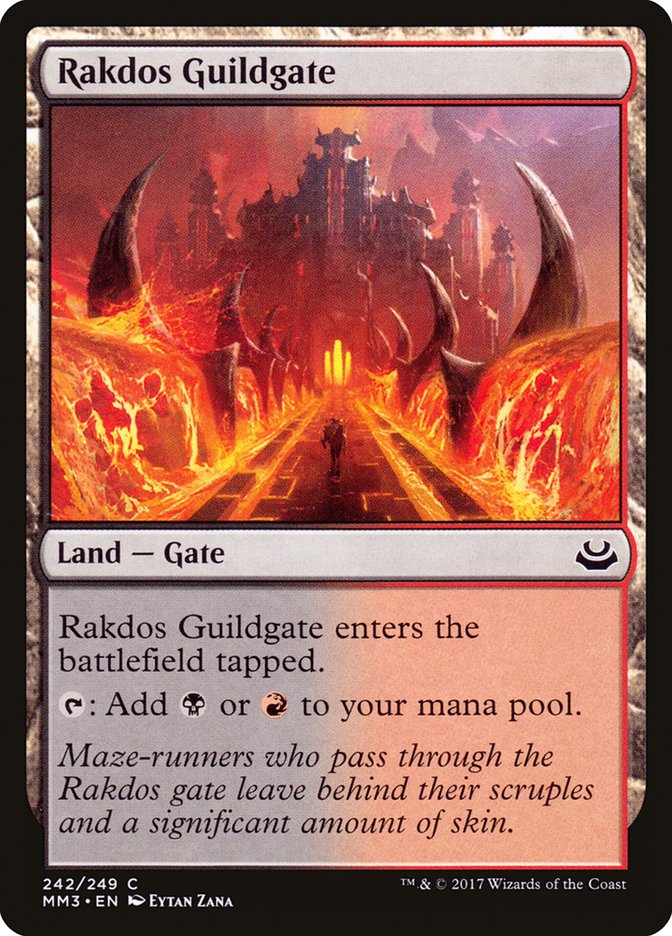 Rakdos Guildgate [Modern Masters 2017] | Golgari Games