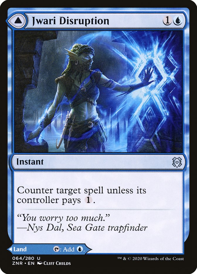 Jwari Disruption // Jwari Ruins [Zendikar Rising] | Local Legends