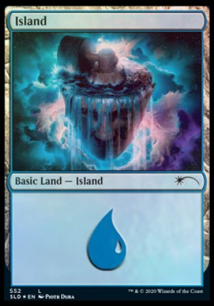 Island (Mill) (552) [Secret Lair Drop Promos] | Golgari Games