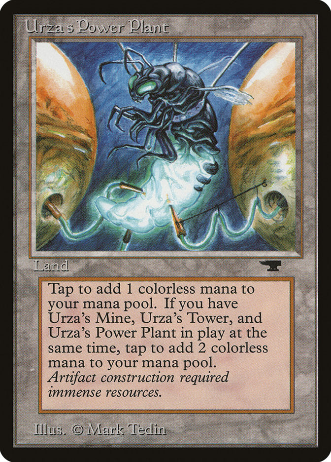 Urza's Power Plant (Insect) [Antiquities] | Golgari Games