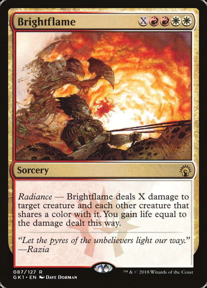 Brightflame [Guilds of Ravnica Guild Kit] | Golgari Games