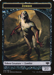 Horror // Zombie (016/036) Double-sided Token [Commander 2014 Tokens] | Golgari Games