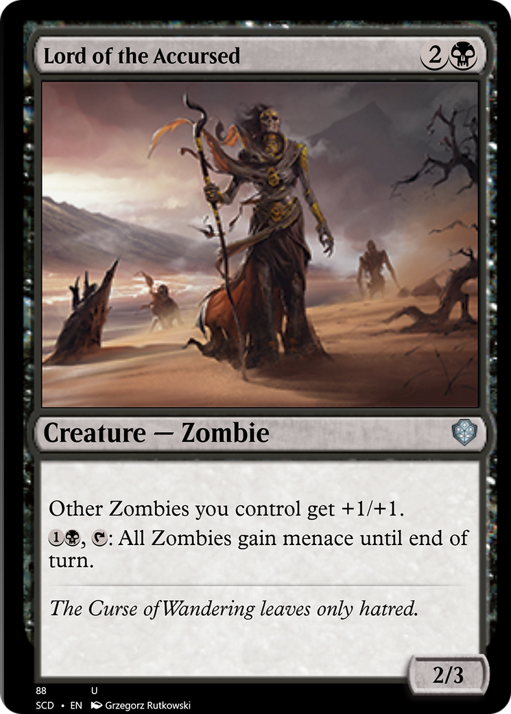 Lord of the Accursed [Starter Commander Decks] | Local Legends