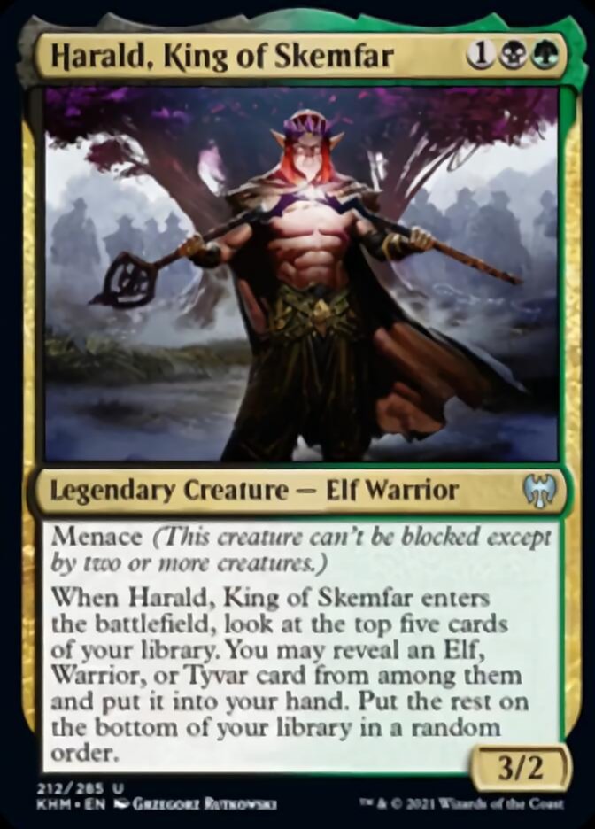 Harald, King of Skemfar [Kaldheim] | Golgari Games