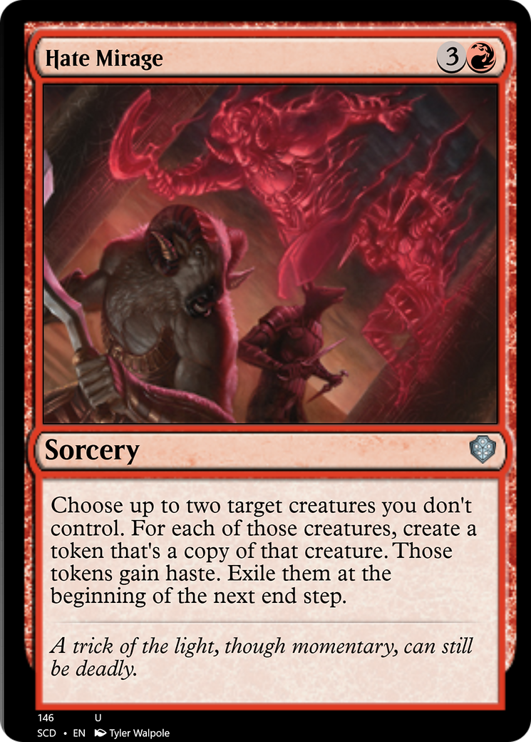 Hate Mirage [Starter Commander Decks] | Local Legends