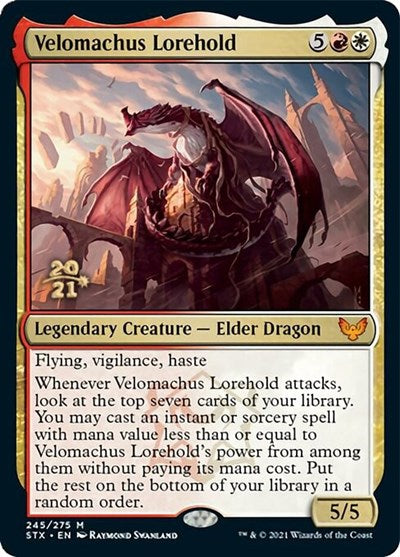 Velomachus Lorehold [Strixhaven: School of Mages Prerelease Promos] | Golgari Games