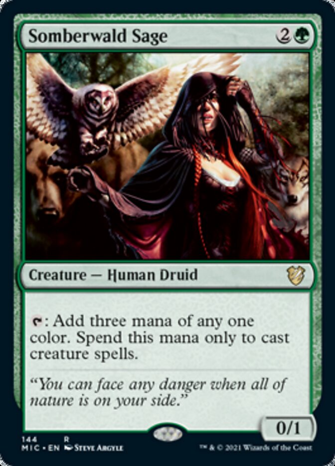 Somberwald Sage [Innistrad: Midnight Hunt Commander] | Local Legends