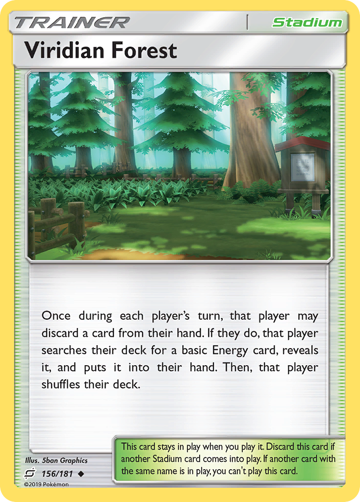 Viridian Forest (156/181) [Sun & Moon: Team Up] | Golgari Games