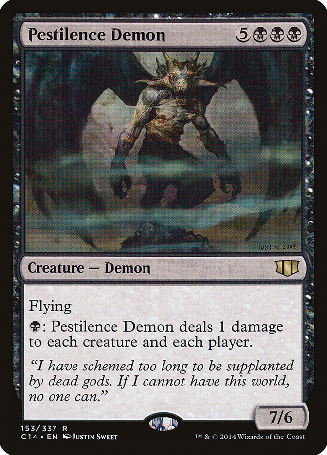 Pestilence Demon [Commander 2014] | Golgari Games