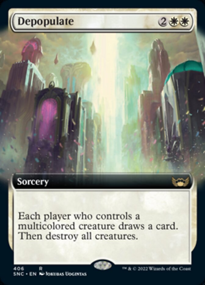 Depopulate (Extended Art) [Streets of New Capenna] | Local Legends