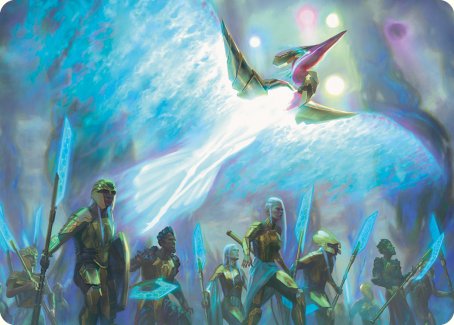 Otharri, Suns' Glory Art Card [Phyrexia: All Will Be One Art Series] | Local Legends