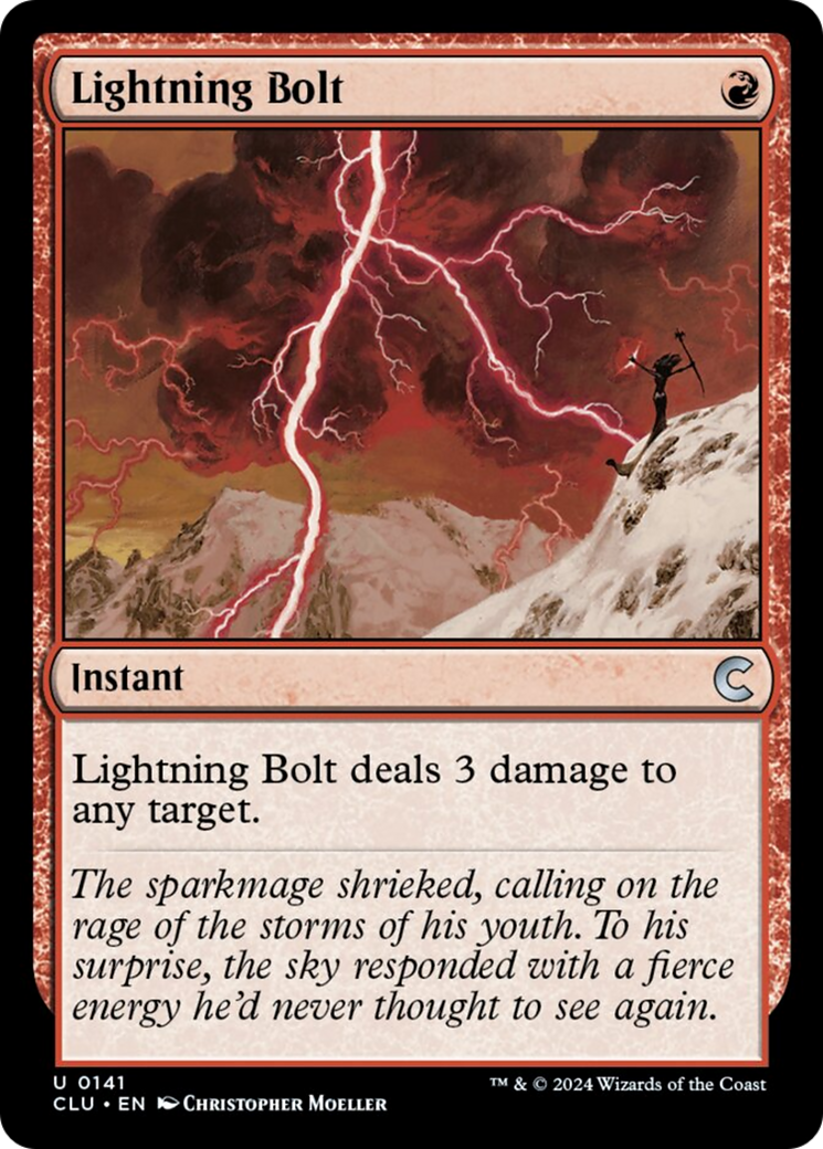 Lightning Bolt [Ravnica: Clue Edition] | Local Legends