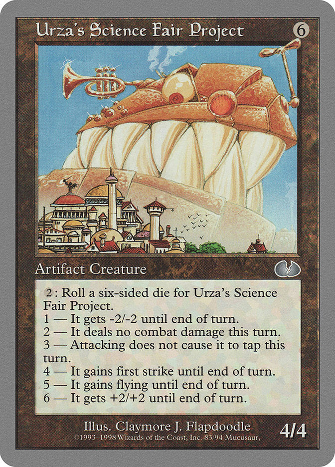 Urza's Science Fair Project [Unglued] | Golgari Games