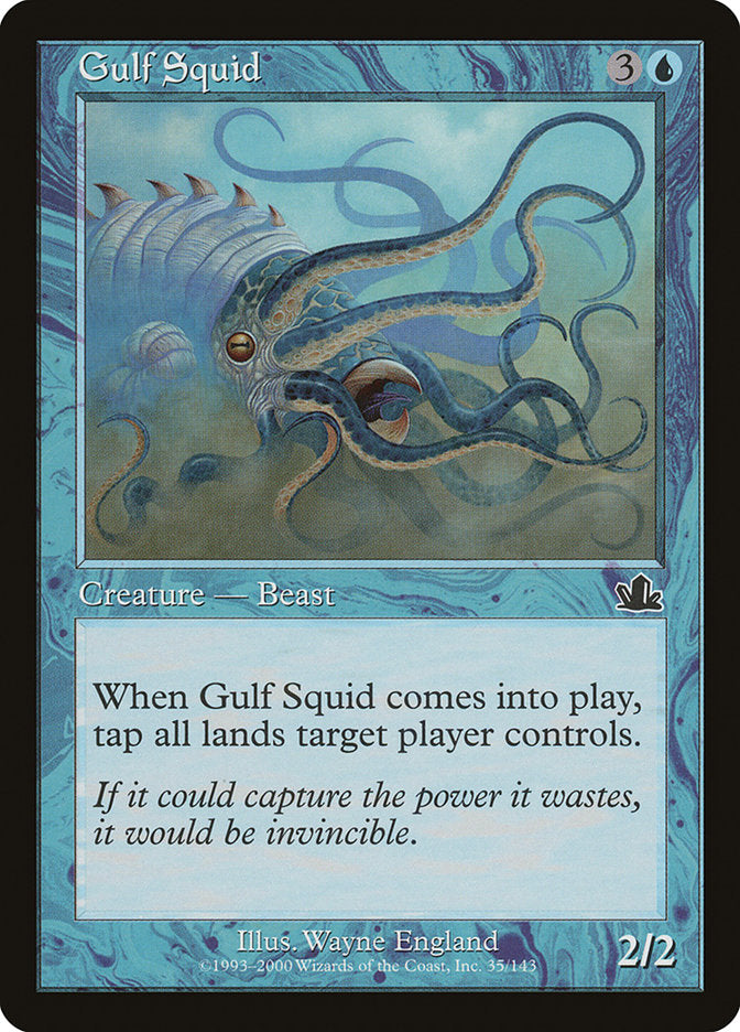 Gulf Squid [Prophecy] | Golgari Games