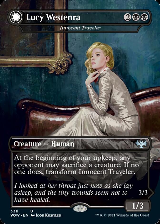 Innocent Traveler // Malicious Invader - Lucy Westenra // Lucy, Arisen Vampire [Innistrad: Crimson Vow] | Local Legends