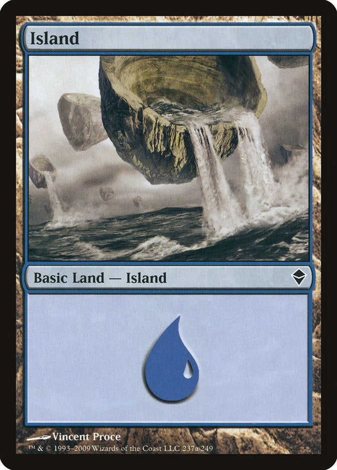 Island (237a) [Zendikar] | Golgari Games