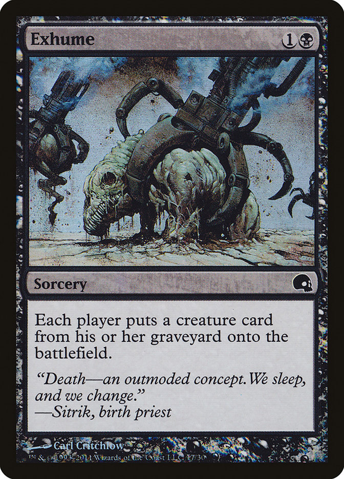 Exhume [Premium Deck Series: Graveborn] | Local Legends
