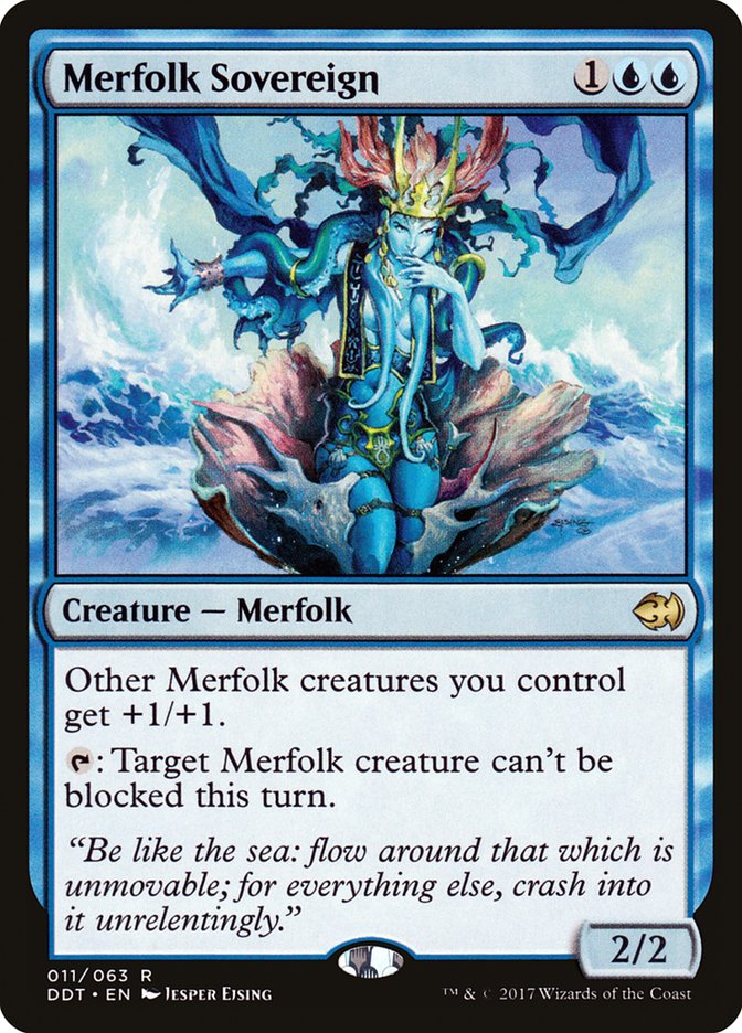 Merfolk Sovereign [Duel Decks: Merfolk vs. Goblins] | Golgari Games