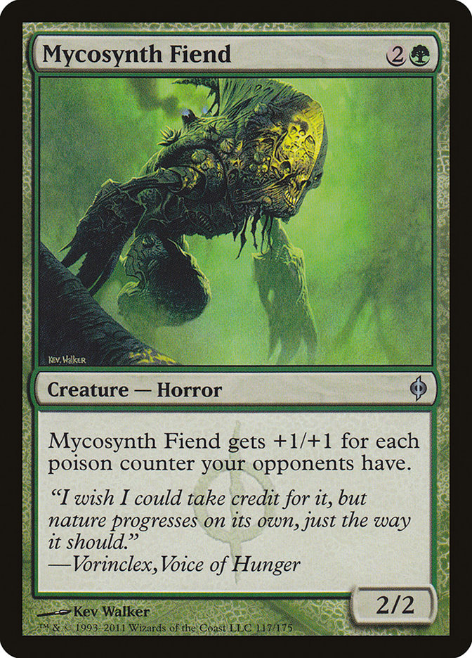 Mycosynth Fiend [New Phyrexia] | Golgari Games