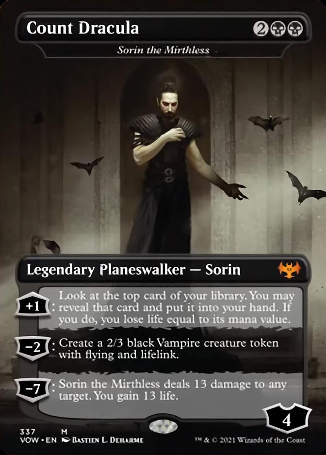 Sorin the Mirthless - Count Dracula [Innistrad: Crimson Vow] | Golgari Games