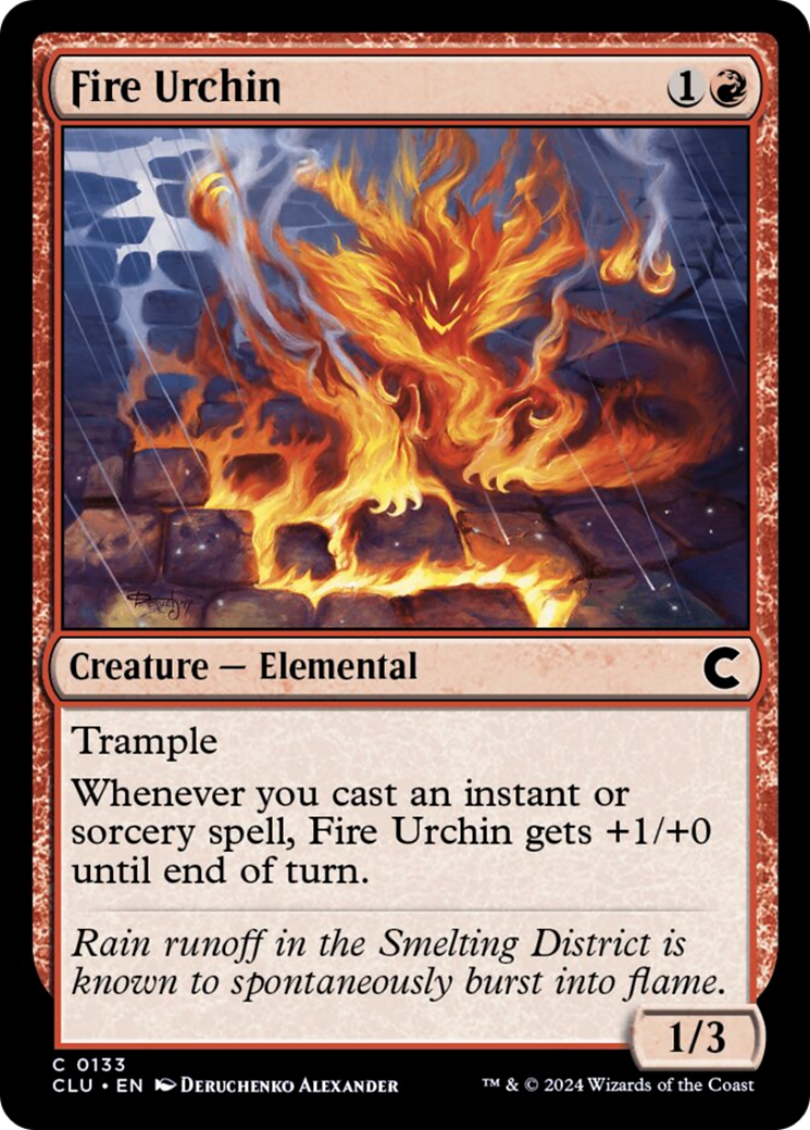 Fire Urchin [Ravnica: Clue Edition] | Local Legends